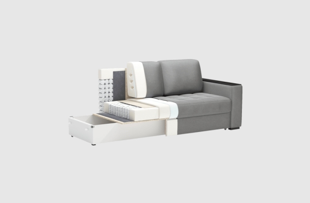 Пружинные диваны