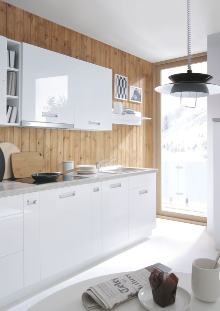 Белые кухни