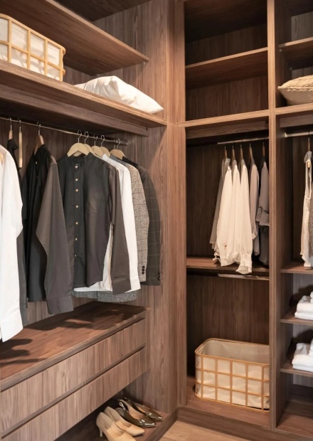 П-образные шкафы-купе