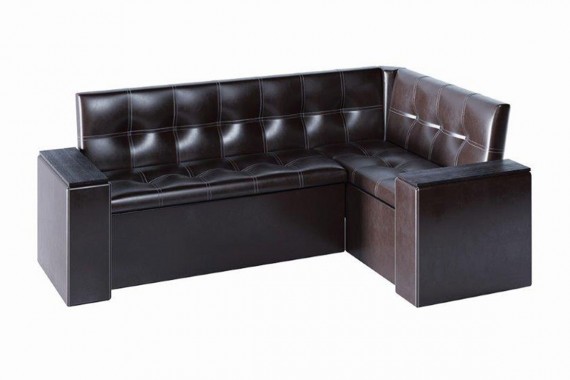 Кухонные диваны из кожзама