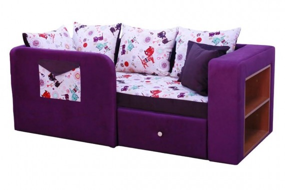 Детский диван с бортиком