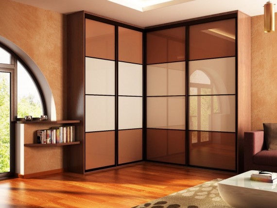 Угловой шкаф-купе