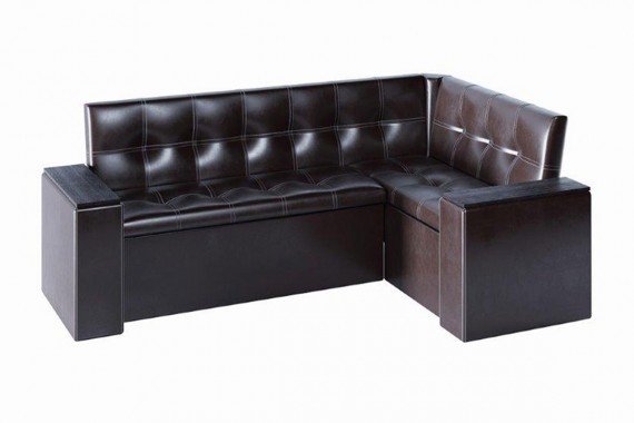 Кухонные диваны из кожзама