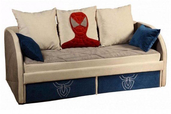 Диван с принтом Человека-Паука