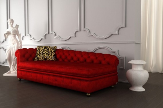 Диваны с каретной стяжкой