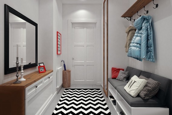 Диваны с полочками для обуви