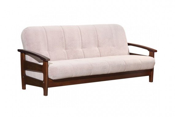 Диваны с деревянными подлокотниками