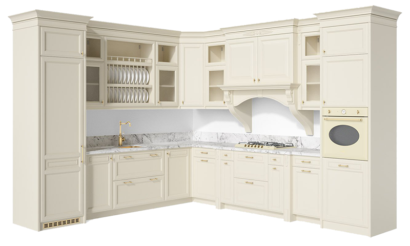 Кухни в английском стиле DUBRAVA под заказ