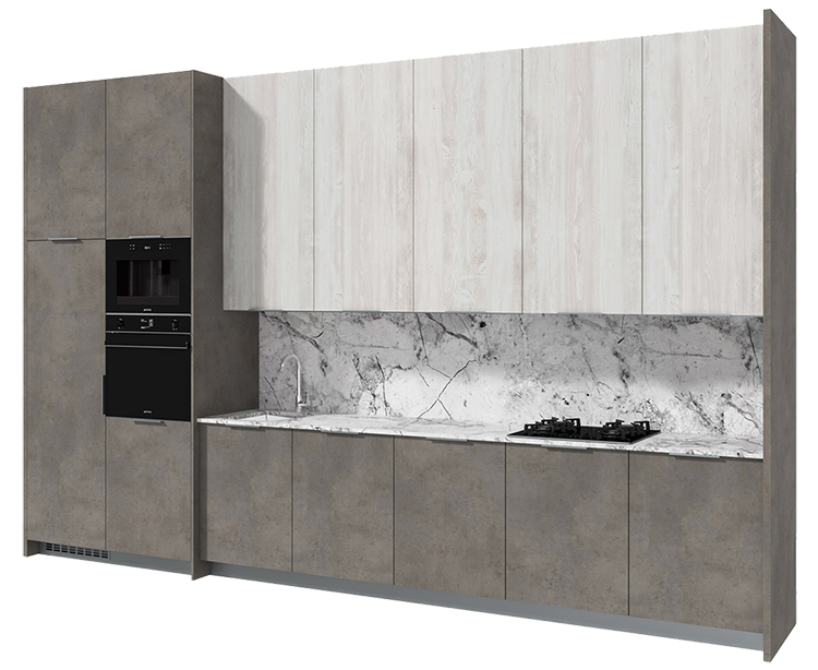 Кухни в стиле лофт DUBRAVA под заказ