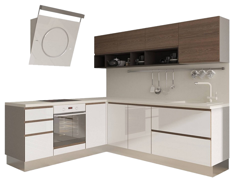 Кухни в скандинавском стиле DUBRAVA под заказ