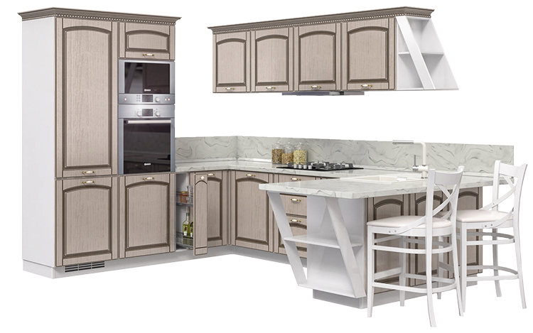 П-образные кухни DUBRAVA под заказ