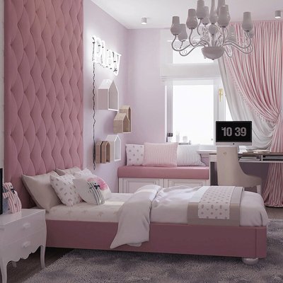 Комфортная кровать для девочки