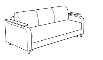 Диваны Пантограф DUBRAVA под заказ